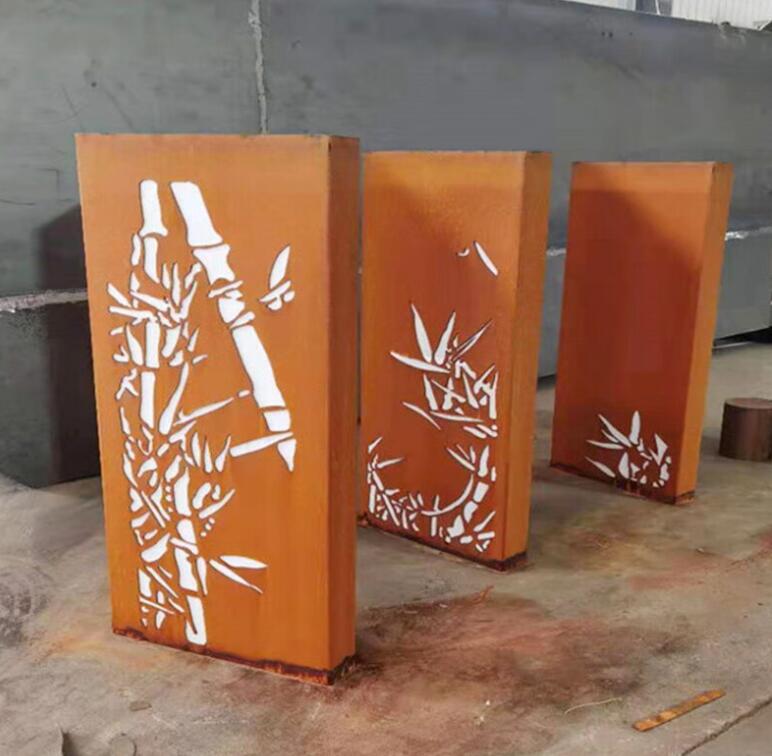 南木林锈钢板灯箱